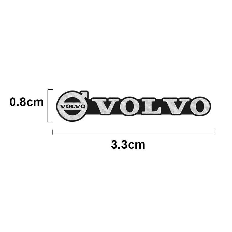 4pcs Car Audio Stickers Speaker Decorate Emblem Sticker For Volvo XC60 V40 XC40 V60 XC90 S60 V70 S90 CX70 V90 EX90 Accessories