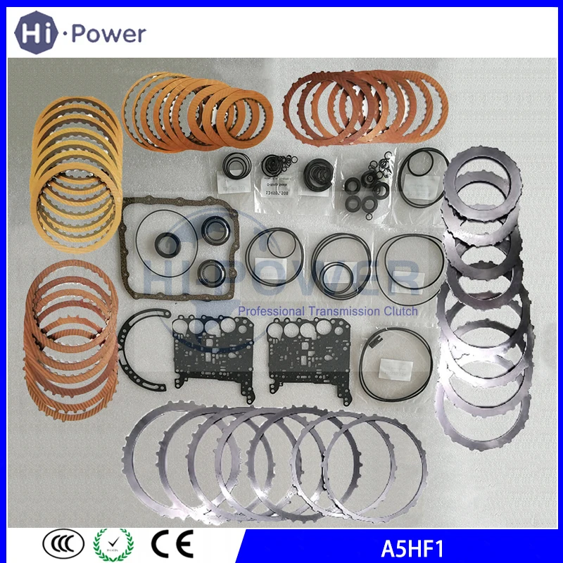 

A5HF1 Automatic Transmission kit Clutch Repair Friction Steel Plate For HYUNDAI Gearbox Disc Kit Oil Seal Overhaul Kit