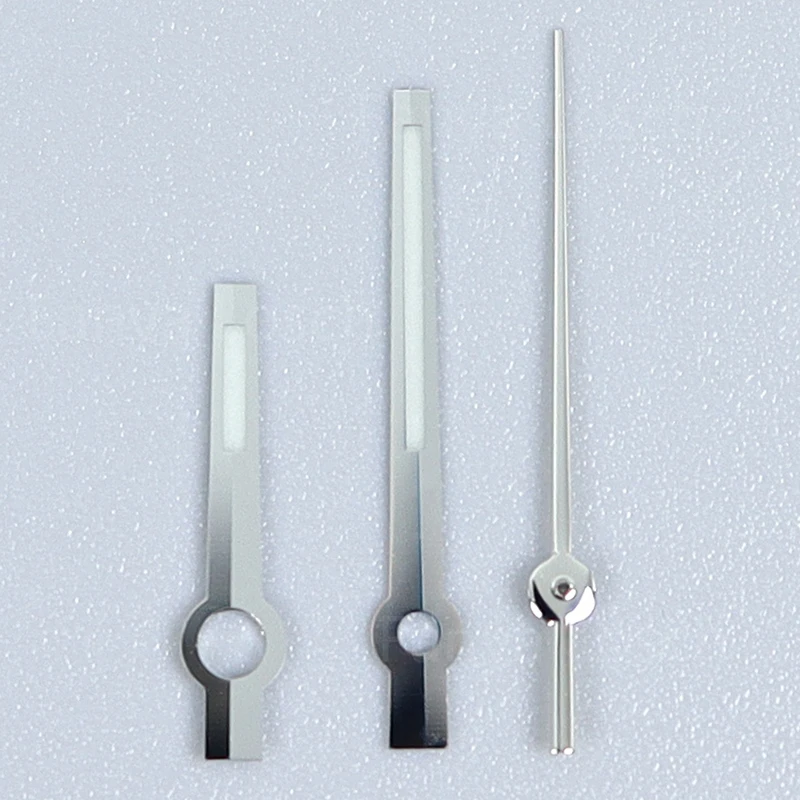 

Стрелки для часов NH35/NH36 из розового золота/серебра/золота с синим ярким люминесцентным покрытием, запчасти для модификации Seiko