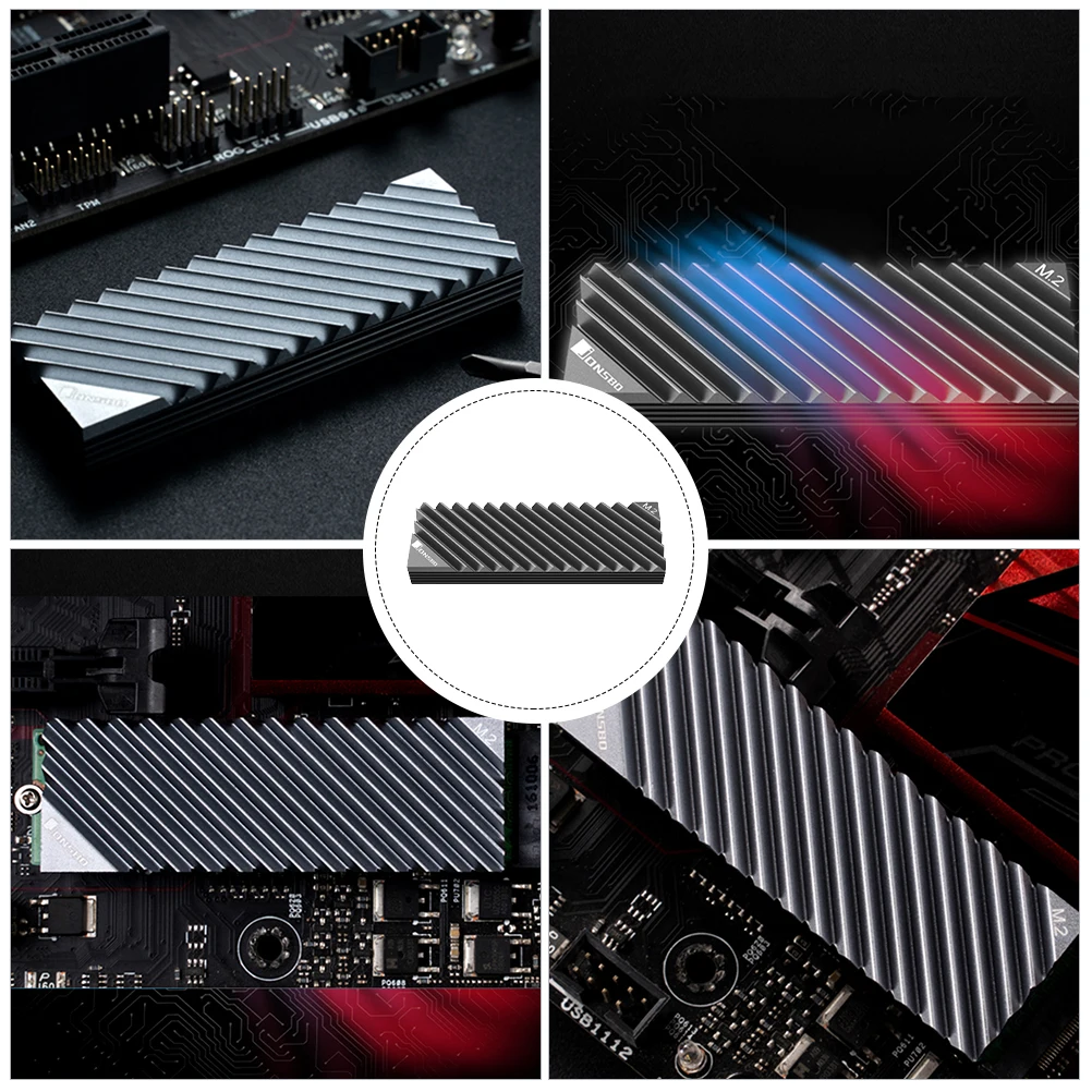

Hard Drive Heat Sink Ssd Cooler Thermal Pad Semiconductor Heatsink Cooling Radiator Dissipate Aluminum Core Thermoelectric