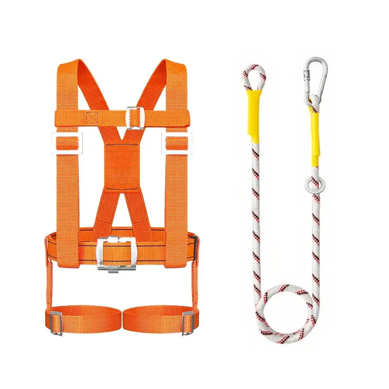 Adjustable Lanyards Safe Belts High-altitude Safety Strap Fall Protection Fall Arrest Kite Climbing Lanyards Ladder Safety Belts