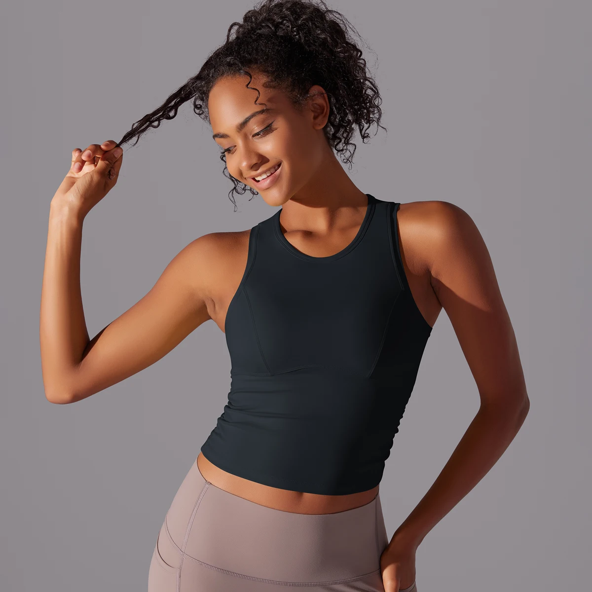 Sport-BH für Damen, Yoga-Weste, Sportunterwäsche für Damen, stoßfest, durchhängungsbeständig, Yoga-Weste, Fitness-BH, integriert, professionell, Runn – Detail 12