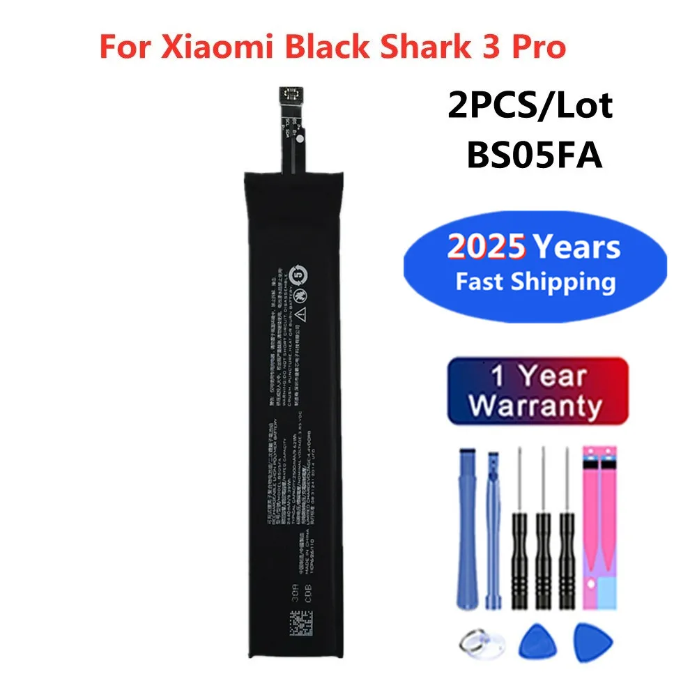 

BS05FA Аккумулятор для Xiaomi BlackShark 3 Pro 3Pro 2500 мАч Аккумуляторы для мобильных телефонов Высокое качество + инструменты