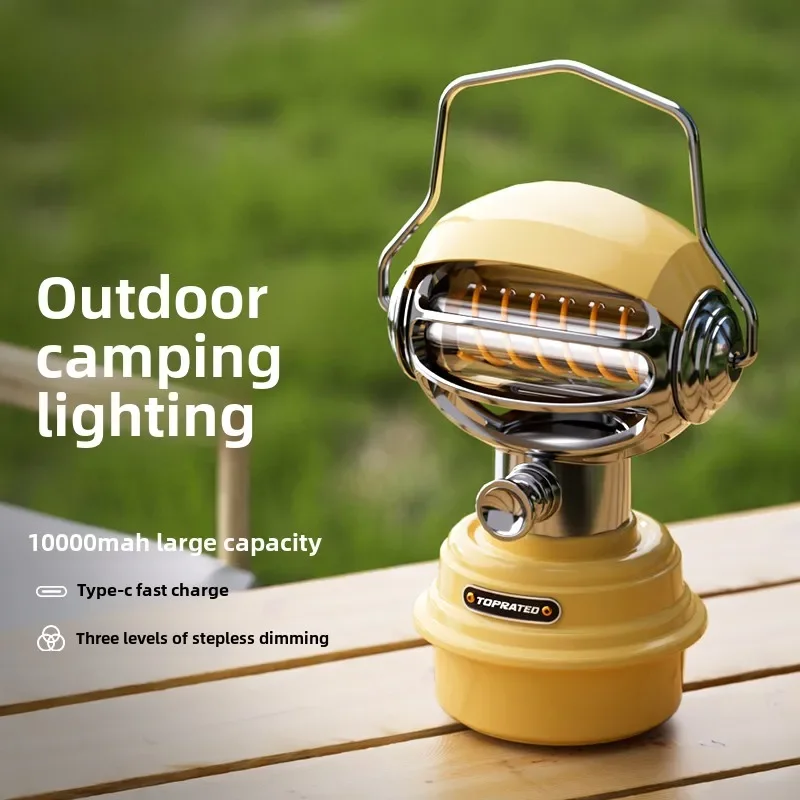 

Outdoor camping long battery life camp tent lighting atmosphere charging camping horse lamp