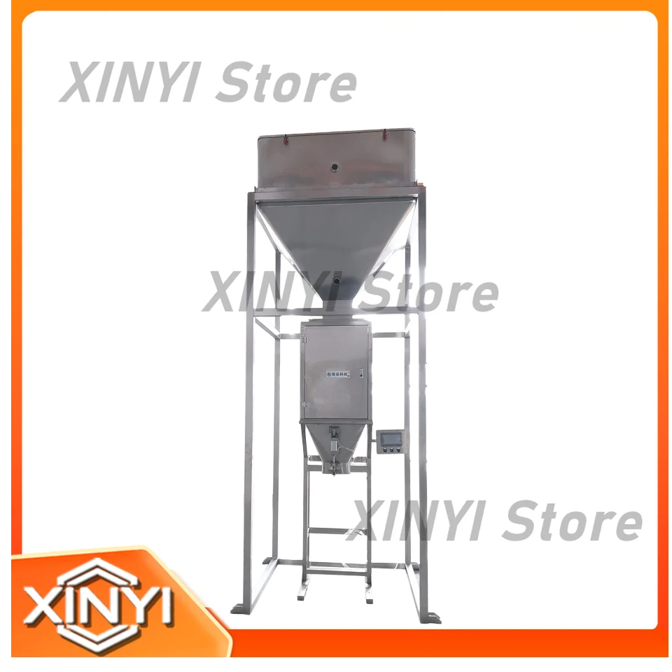 Semi-Automatic NPK Combined Fertilizer Bagging Machine for PLC Motor Seal Fill Functions for Chemical Commodity for Plastic