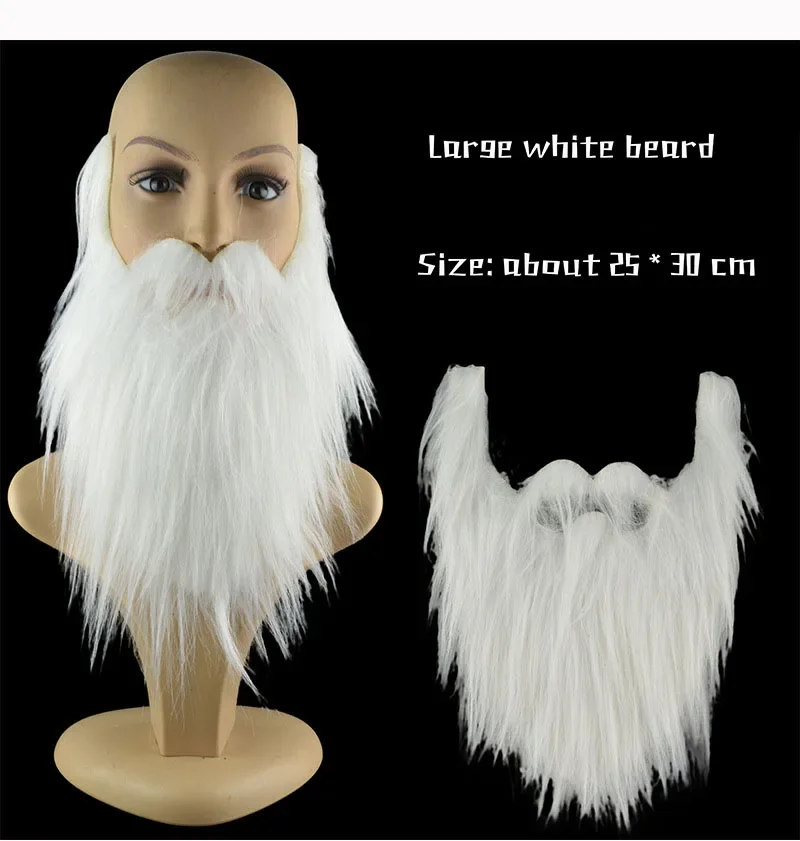 Lustiges Kostüm, Piratenparty, Schnurrbart, Cosplay, gefälschter Schnurrbart, Bart für Kinder und Erwachsene, Halloween, Weihnachtsdekoration