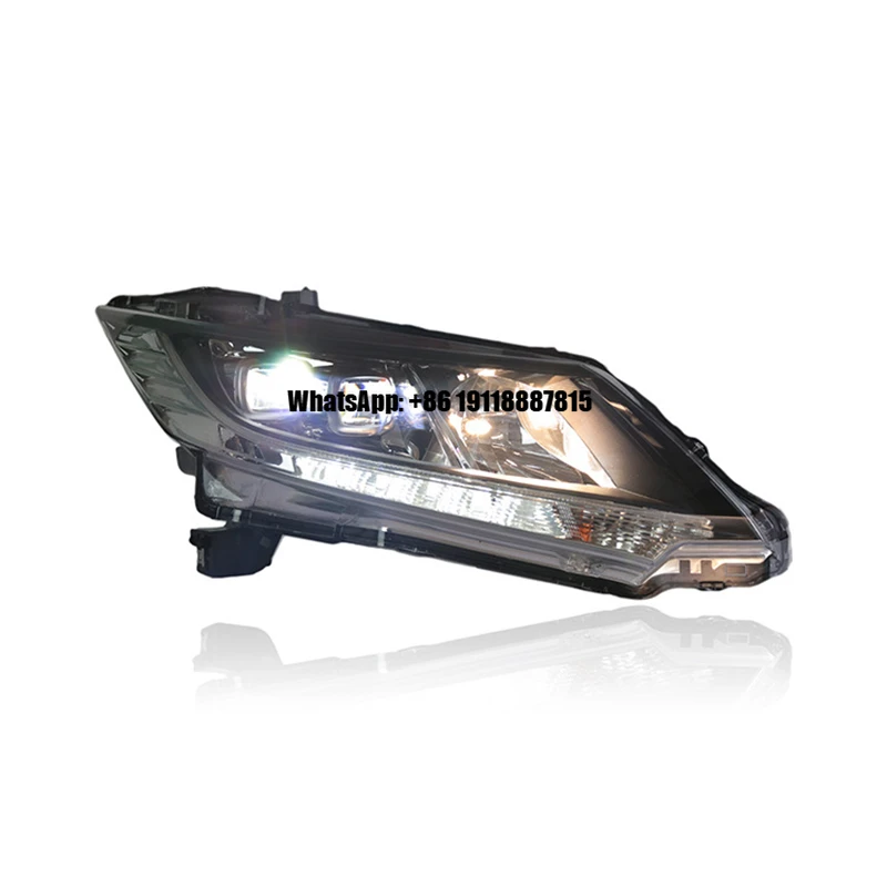 

Новая модифицированная матричная светодиодная фара в сборе с линзой, дневными ходовыми огнями и поворотниками для Honda Odyssey 2015-2019