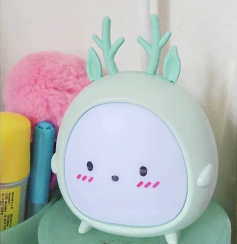 Portable LED Desk Lamp Foldable Light Cute Desk Lamp USB Charging LED Reading Lamp Eye Protective For Kids Gift