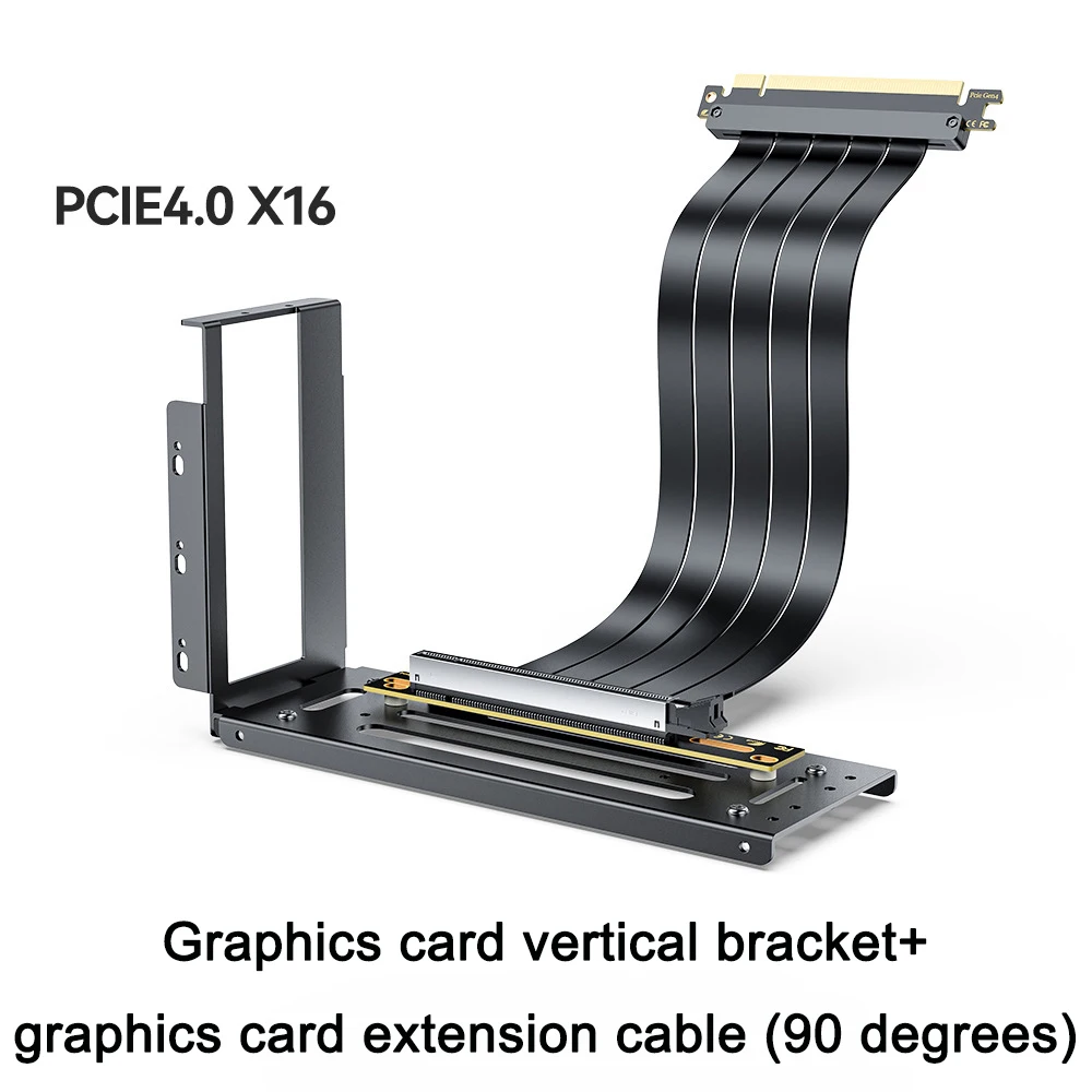 

Вертикальный кронштейн для графического процессора, 2-слотовый держатель рулевого управления видеокарты с оборудованием, док-станция EGPU, внешняя док-станция для графического процессора