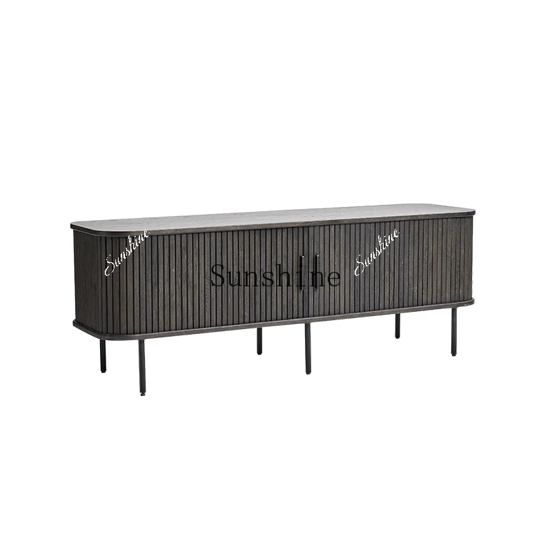 Nordic bedroom floor cabinet living room simple small apartment furniture  FT