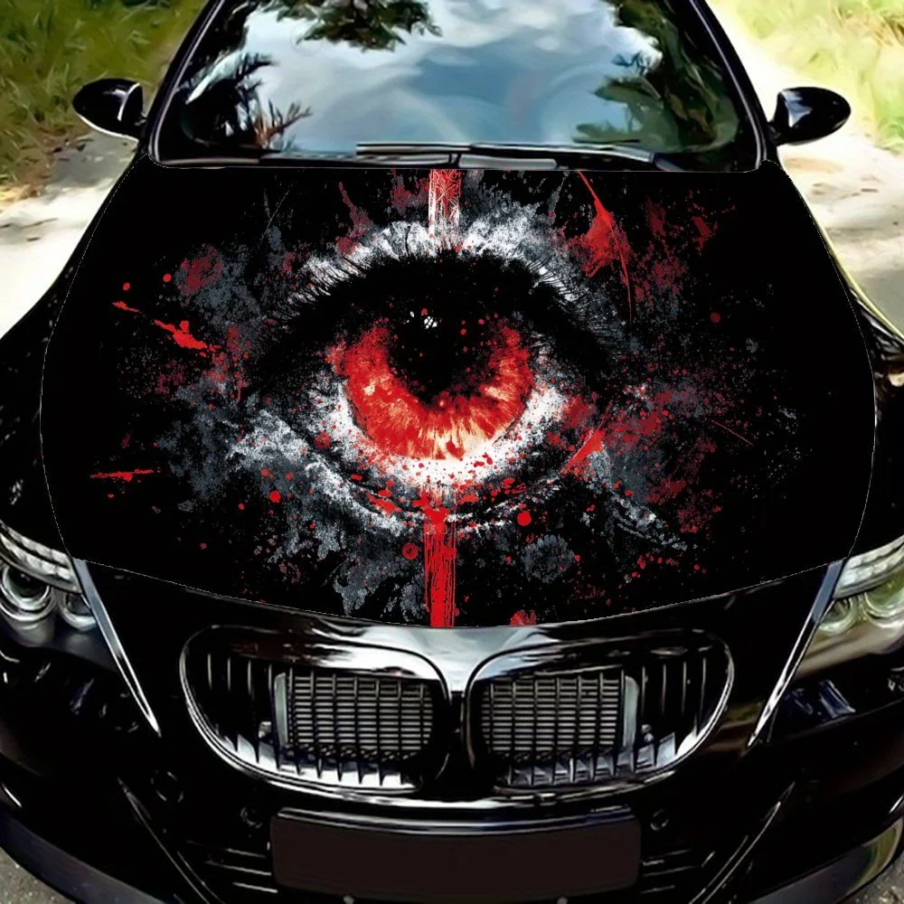 

Виниловые обертывания для автомобиля из ПВХ сдерживанием крови, самоклеящаяся водонепроницаемая наклейка на капот автомобиля, защитные наклейки для украшения автомобиля f