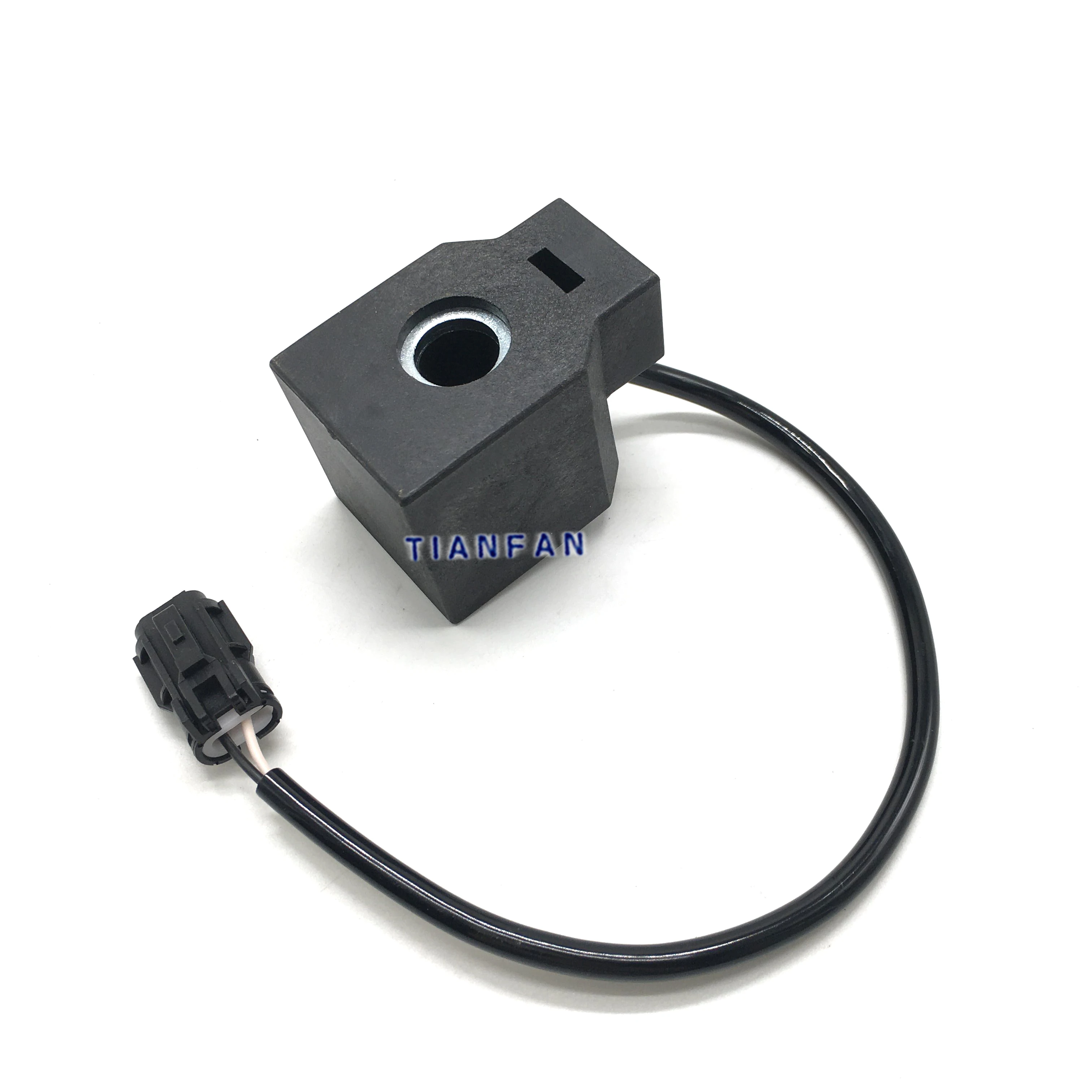 Excavator accessories suitable for Hyundai R R55 R210/220-5 travel safety pilot solenoid valve coil