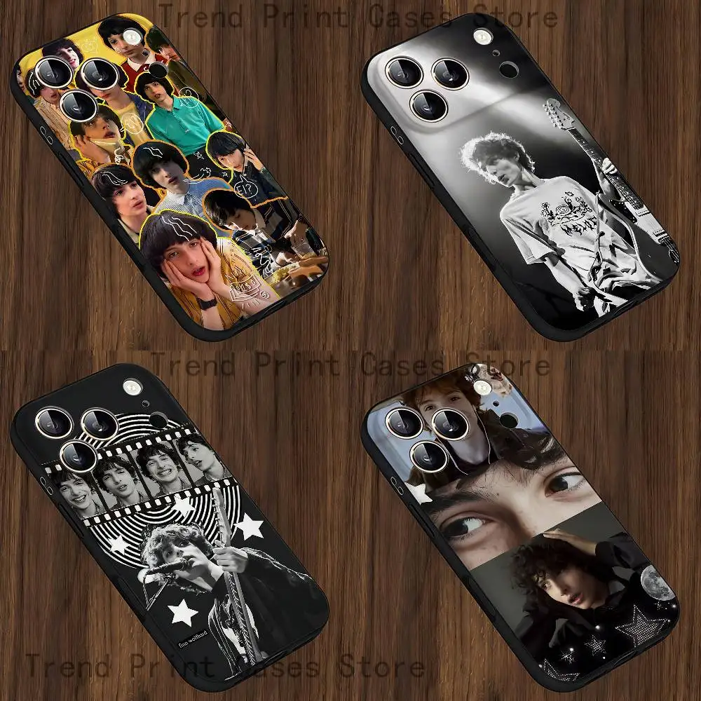 

F-Finn W-Wolfhard Phone Case For iPhone 14,16,12,13,15,11,17,Pro,Max,Plus,E,Air,Mini Soft Cover