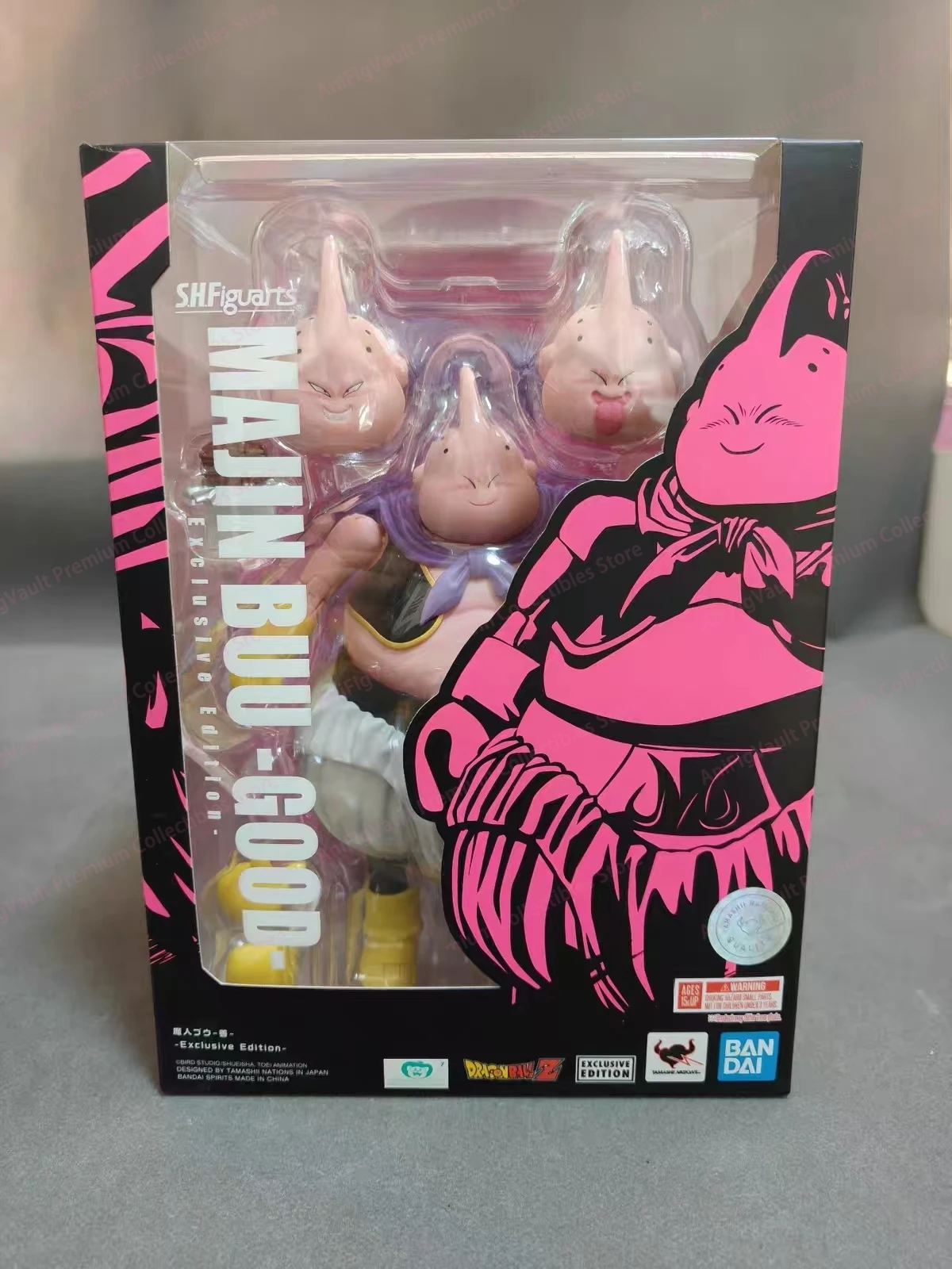 

Оригинальная фигурка Bandai SHF Dragon Ball Z Majin Buu (Good), Fat Buu, аниме-модель, модные игрушки, настольная кукла, коллекционные предметы