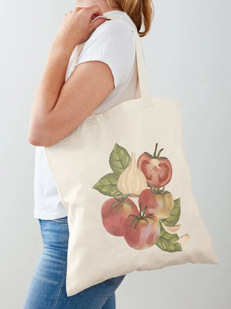 

Tomatoes Tote Bag shopper bag women tote bag custom hand bags woman 2025