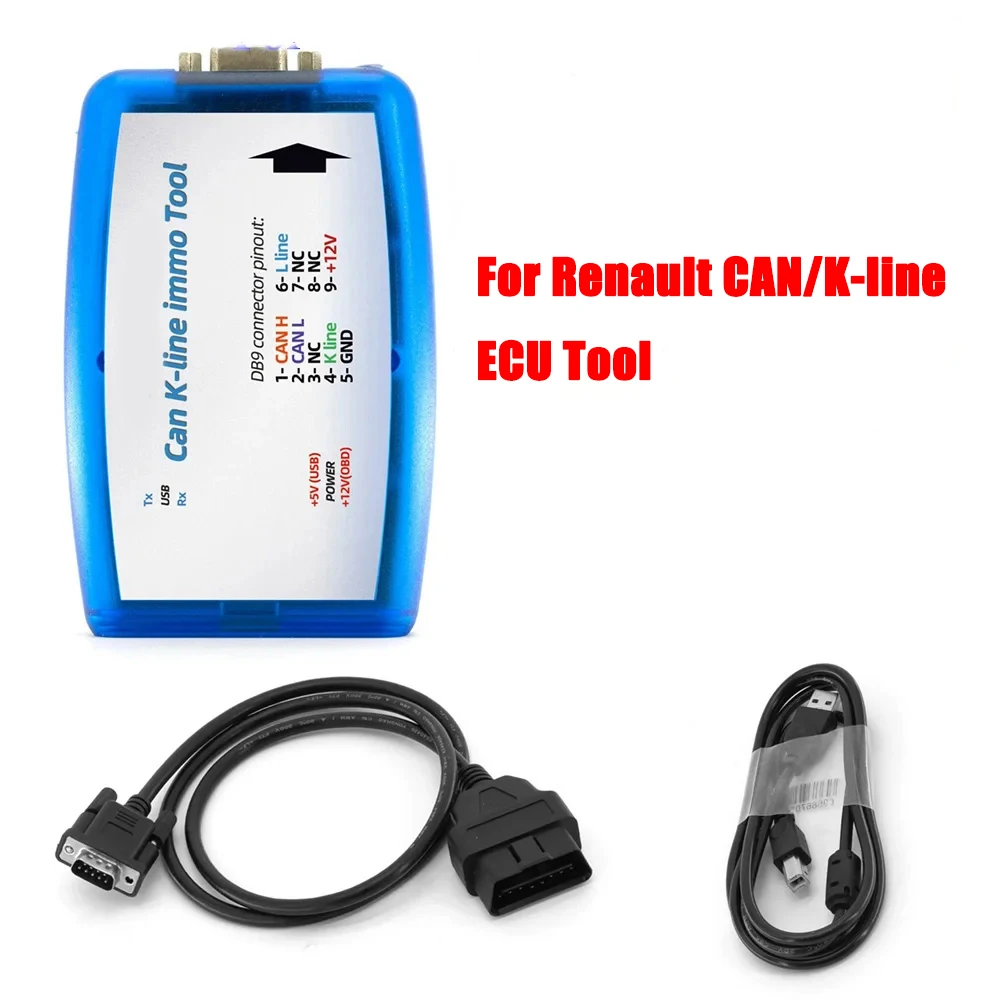 For Renaultman CAN/K-line Immo Tools V4.10 for OBDII Fully Automatic ECU Programmer R / W EEPROM Tools