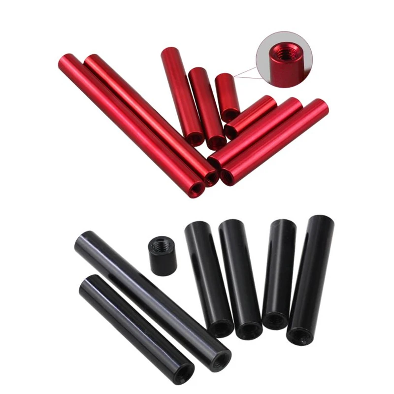 M2 M2.5*6/8/10/12/15/18/20/25/30/35/40/45/50mm Round Aluminum Standoff Spacer for RC Aircroft Standoffs Rods