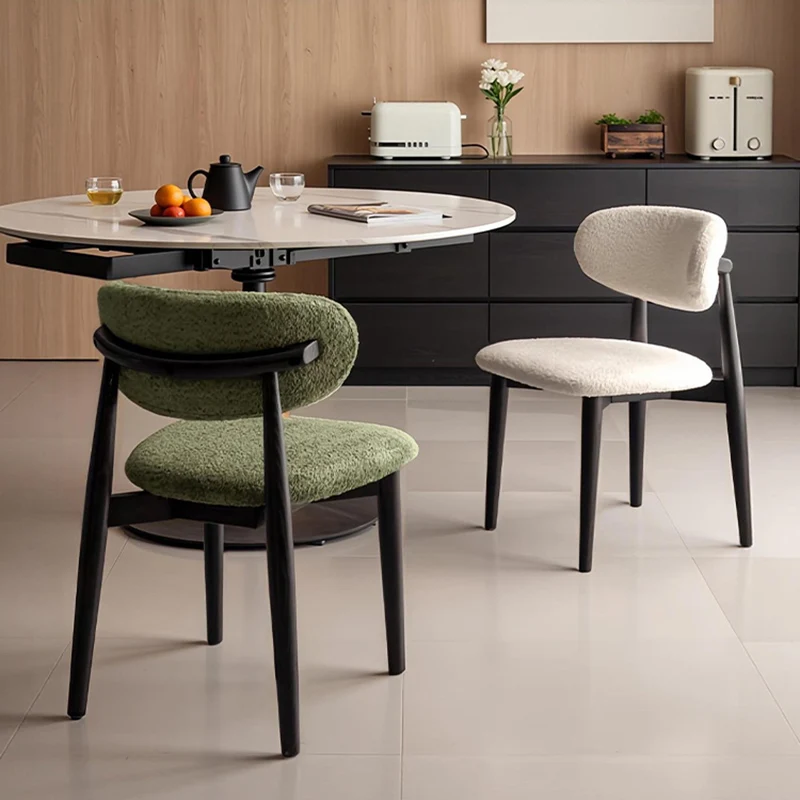 

Minimalist Accent Dining Chairs Bar Designer Mobile Wedding Dining Chairs Restaurant Party Sillas Para Comedor Home Furniture