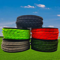 30M Reflective Paracord 6mm Parachute Cord Outdoor Camping survival Rope Durable Umbrella Tent Lanyard Strap Clothesline Rope