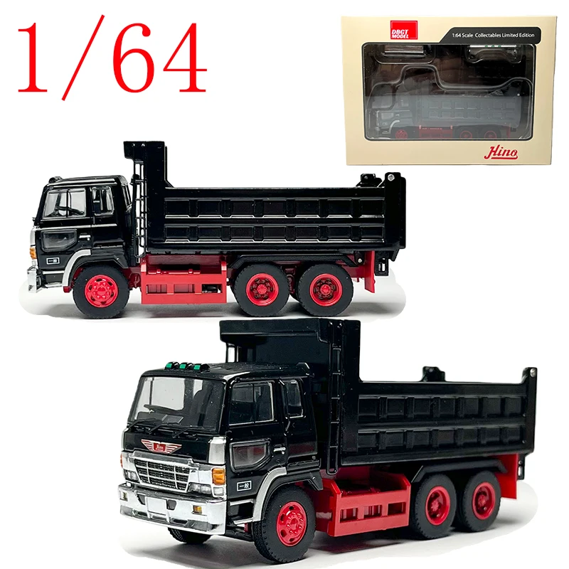 

DBG литой под давлением масштаб 1/64 Hino Super Dolphin самосвал модель автомобиля сплав Hino Super Dolphin грузовик модель автомобиля коллекция орнамент