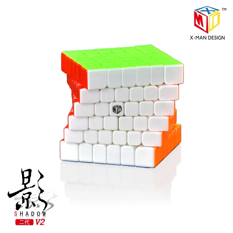 [Picube] QiYi XMD Shadow V2 Magnetic 6x6x6 Magic Cube 6x6 Puzzle Speed Pomysły na prezenty świąteczne Zabawki dla dzieci Zabawki Fidget Toys Magico Cubo