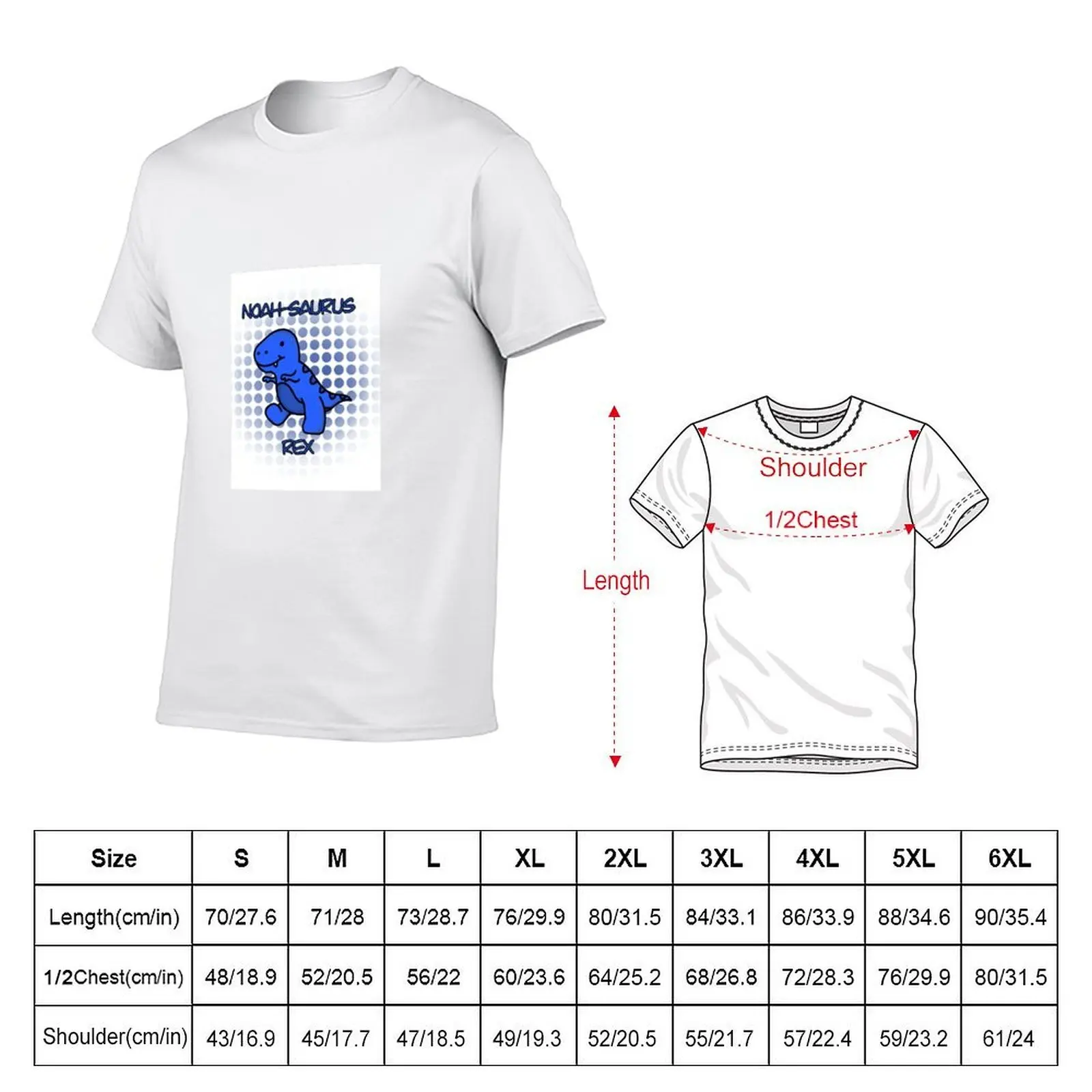 Noah-saurus Rex!! T-Shirt anime shirt shirts graphic tees mens graphic t-shirts funny