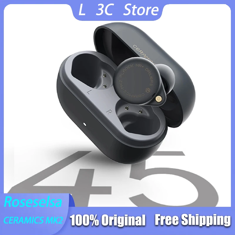 ROSESELSA CERAMICS MK2: A Comprehensive Review of the Wireless ANC Earbuds with 45 Hours of Battery Life