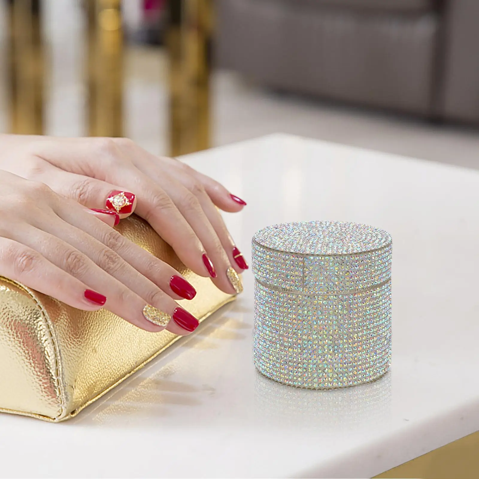 Nail Cup Dappen Dish Three Dimensional Manicure Tools Large Capacity Decorative Storage Sturdy Material Multipurpose Nail