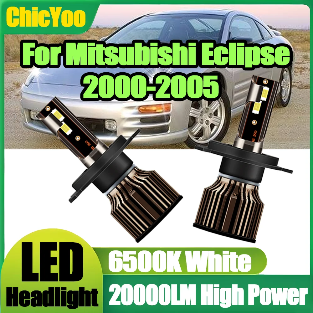 2PCS 20000LM Headla…