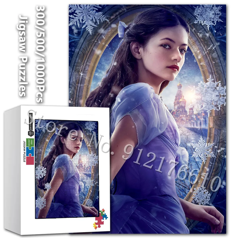 Disney Puzzles for Adults The Nutcracker and The Four Realms Paper Jigsaw Puzzles Educational Intellectual Decompressing Toys