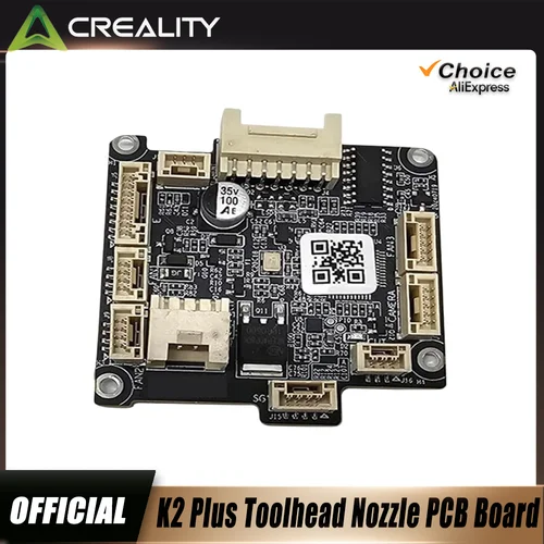 Imagen 1 del producto Creality K2 Plus Boquilla de cabezal de herramientas Placa PCB Cabezal de herramienta de repuesto PCB para accesorio de impresora 3D K2 Plus