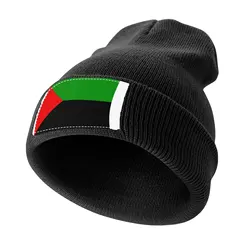 Flag of Martinique red green black Knitted Cap Sports Cap Custom Cap Rave Men Golf Wear Women's