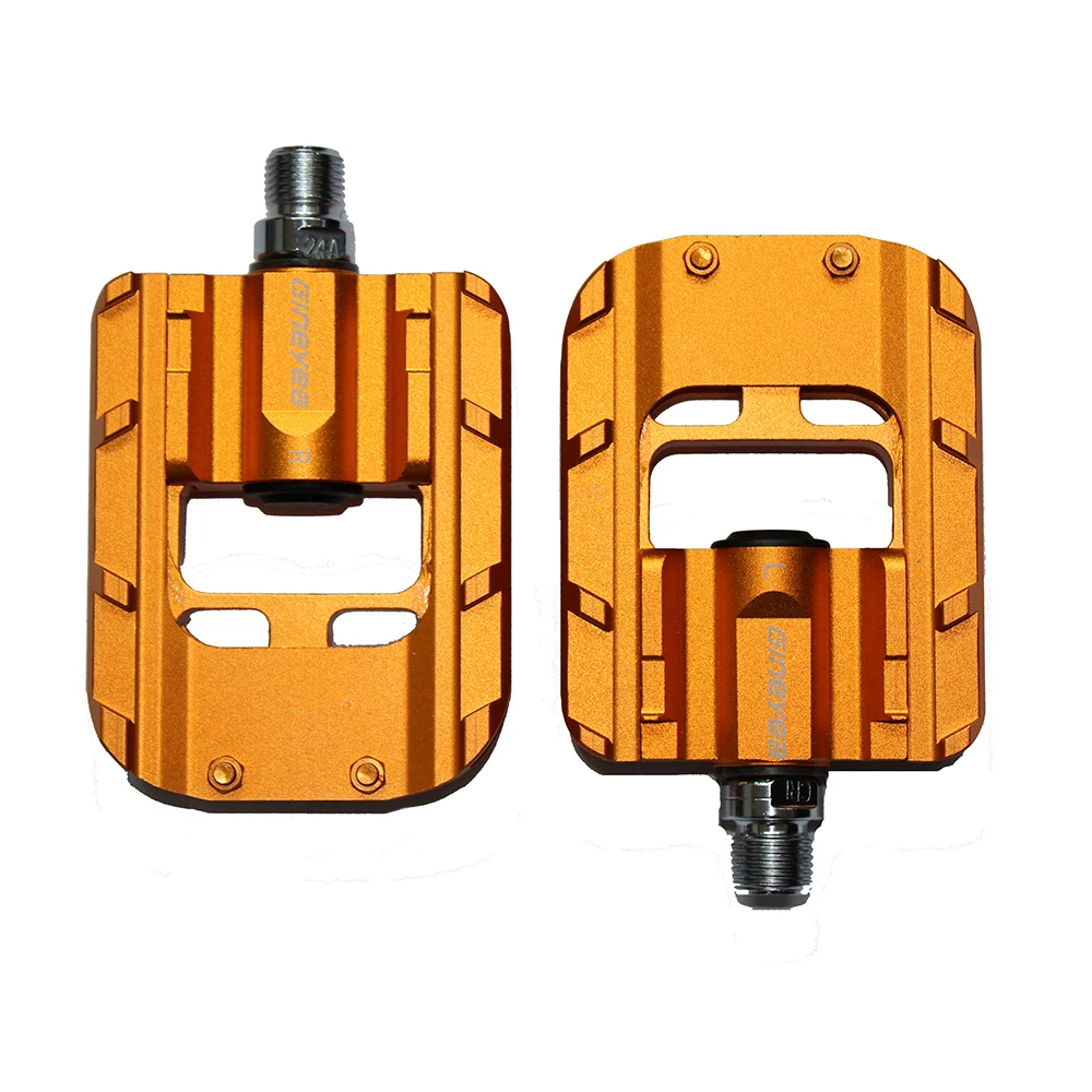 Golden Pedal AL6061 Folding Ebike Pedal Bearing Durable Anti-slip Pedal For Foldable Bike Ebike Accessory Bike Part