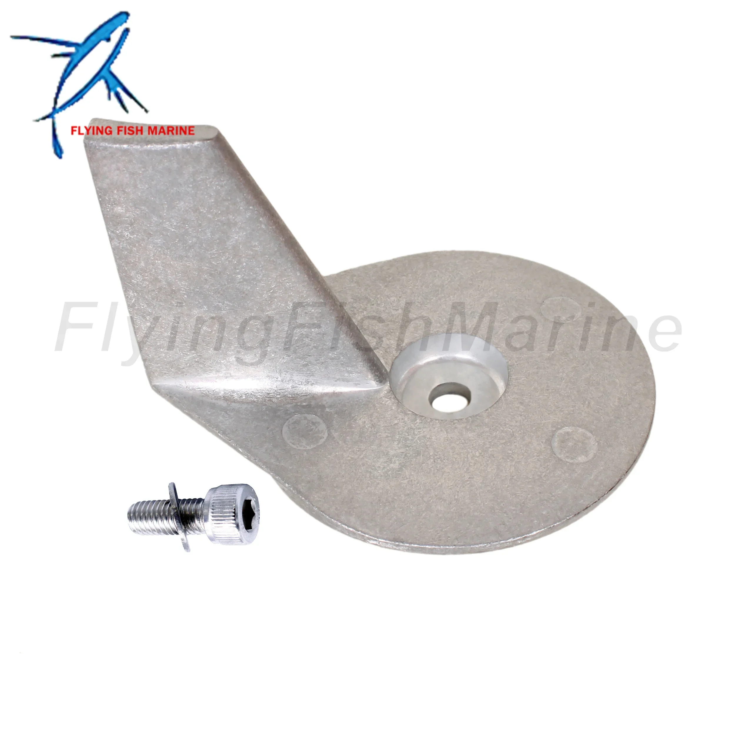 Boat Motor 822157T2 Trim Tab Anode for Mercury Mariner Force 25HP 30HP 35HP 40HP 45HP 50HP 2/4 Stroke R.P 3.5
