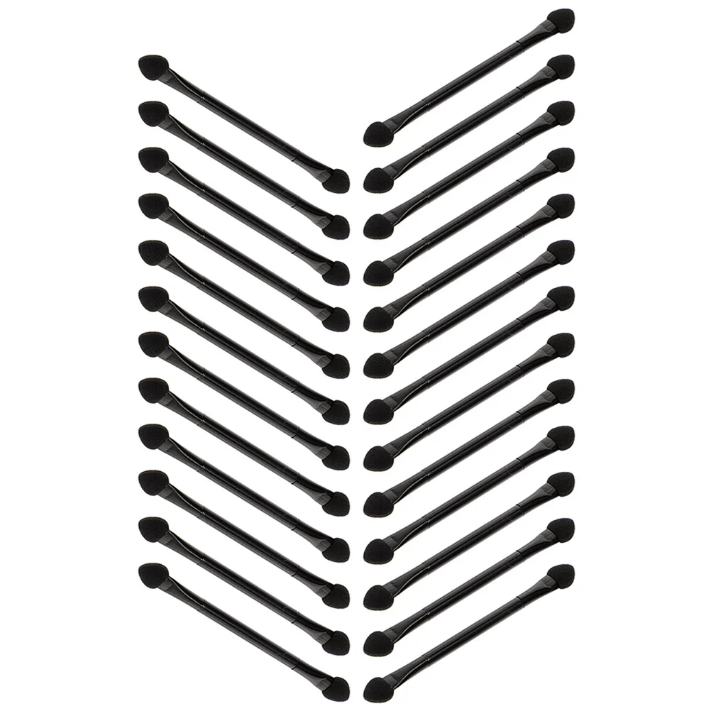 25 Stück doppelseitige Lidschattenstifte, multifunktionale Make-up-Lippenpinsel, Beauty-Tool-Kits für die tägliche Anwendung von Damen