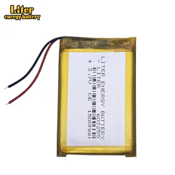 3,7 V, 1500 mAH, [ 603255 ] PLIB; Batería de polímero de iones de litio/Li-ion para dvr, GPS, mp3, mp4, teléfono móvil, altavoz