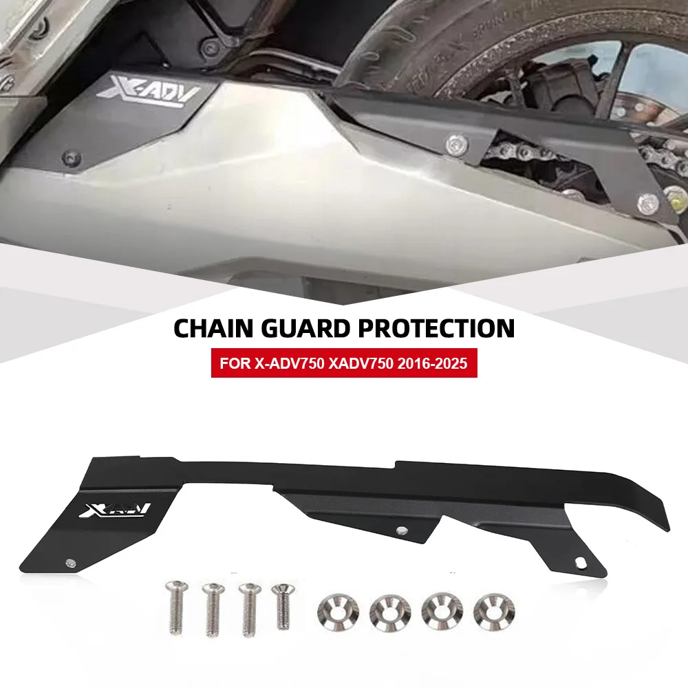 

X-ADV750 XADV750 2016 - 2025 Chain Cover Chain Guard Sprocket Protector Motorcycle Accessories FOR HONDA XADV X ADV X-ADV 750