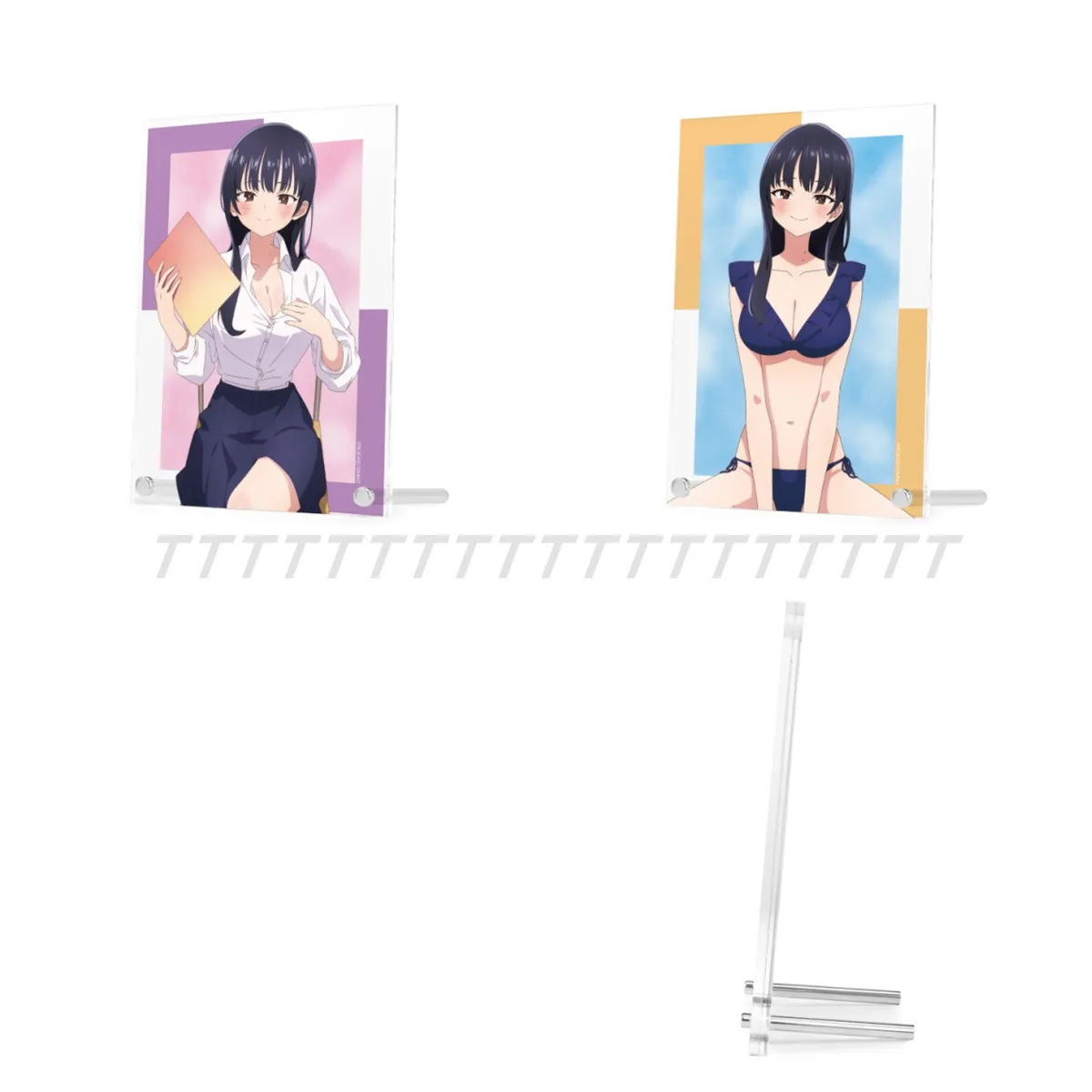 Game Yamada Anna Acrylic Stand Doll Anime Figure Model Plate Cosplay Toy for Gift