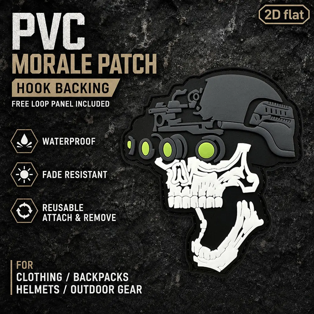 1Pc/2Pcs/3Pcs Optional Artistic Irregular-Shaped Helmet-Style Arm Patches Made of Pvc, Personalized Patches, Glow-In-The-Dark Tear-Resistant Backpack and Clothing Decorative Badge Patches, Includes Fleece Backing