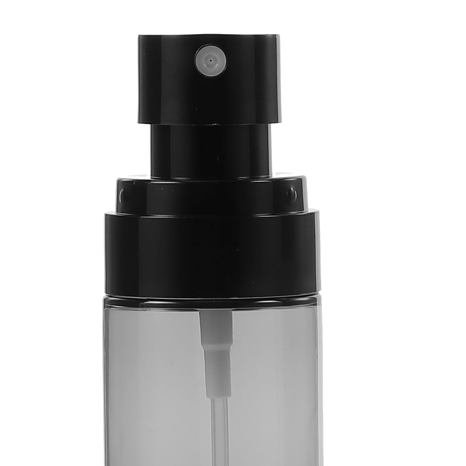 

5pcs 100ml Sunscreen Spray Bottle Black Plastic Refillable Travel Containers Portable Makeup Dispensers Empty plastic spray vial