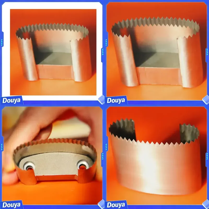 Packaging Machine Bending Punch Hole Tooth Knife Packaging Machine Hole Punch Serrated Cutter