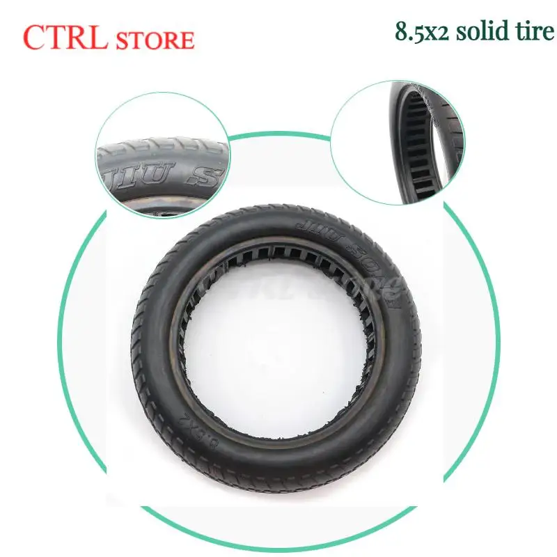 For Xiaomi Electric scooter tyre Electric Scooter Rubber Tire Durable 8.5x2 solid tyre Tube Front Rear Millet Wear solid Tire