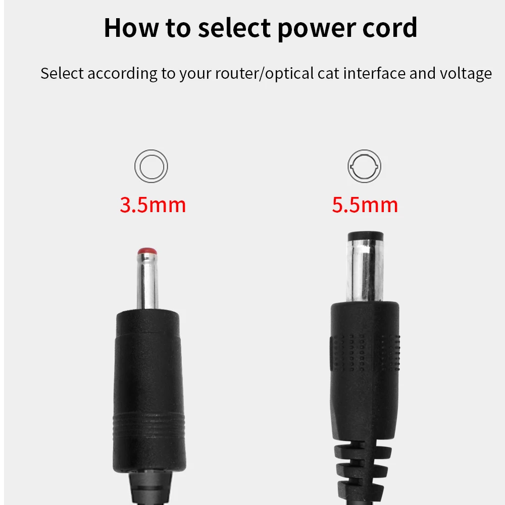 TISHRIC DC 5V to 9V 12V Power Cable USB Boost Converter 3.5x1.35mm Plug Adapter For Power Converter/Power Supply/Charger