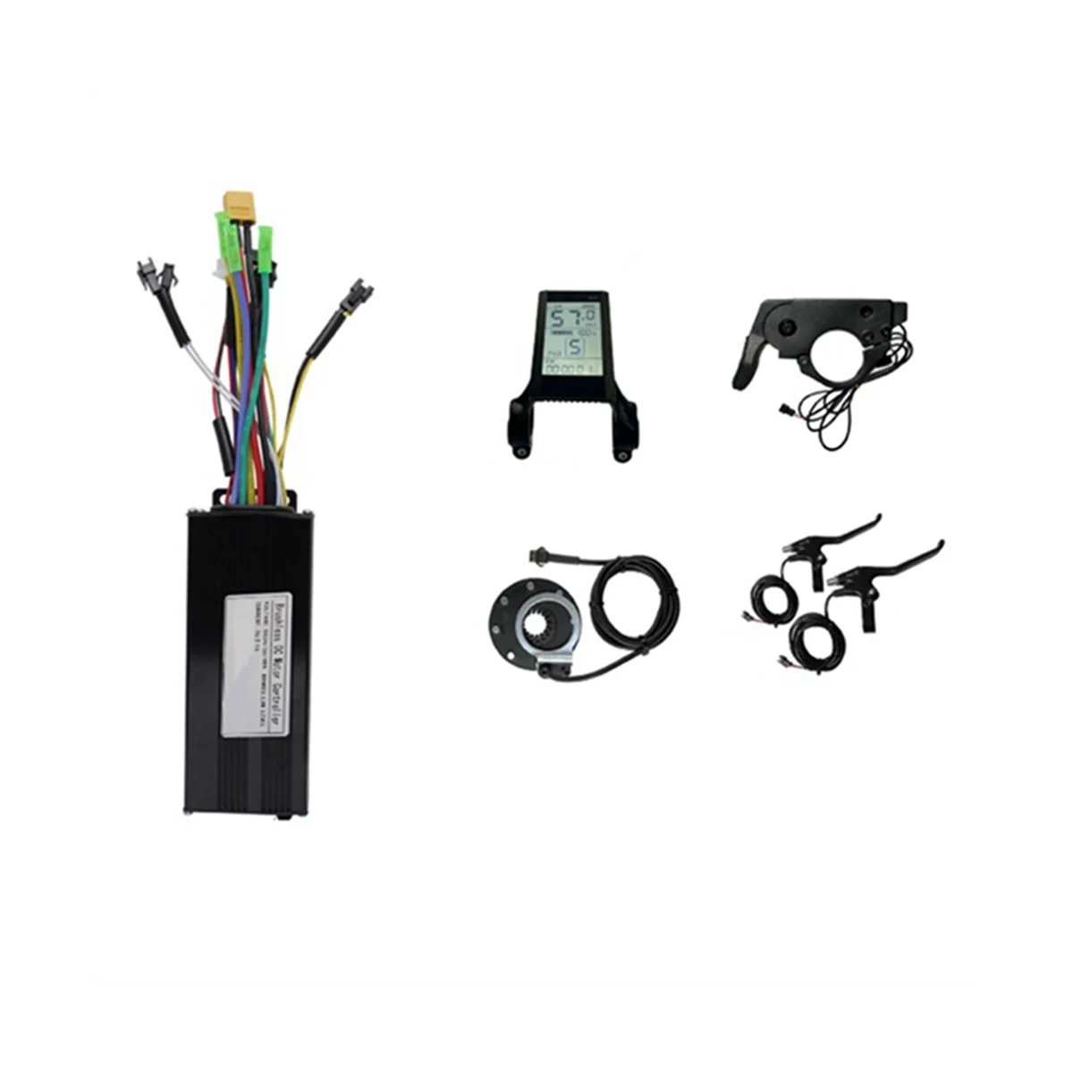 26A 3-Mode Controller Kit 36V 48V 1000W for Electric Bike Motor Conversion Kit with S830 Display Thumb Throttle