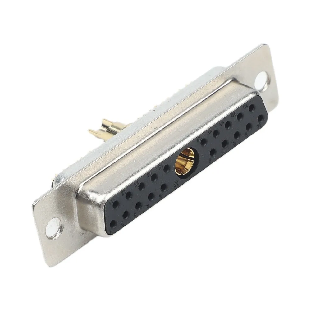 Industrial Data Connector DB25 Metal Housing Quick Hassle-free Installation 48*54*8mm For Sensitive Electronics