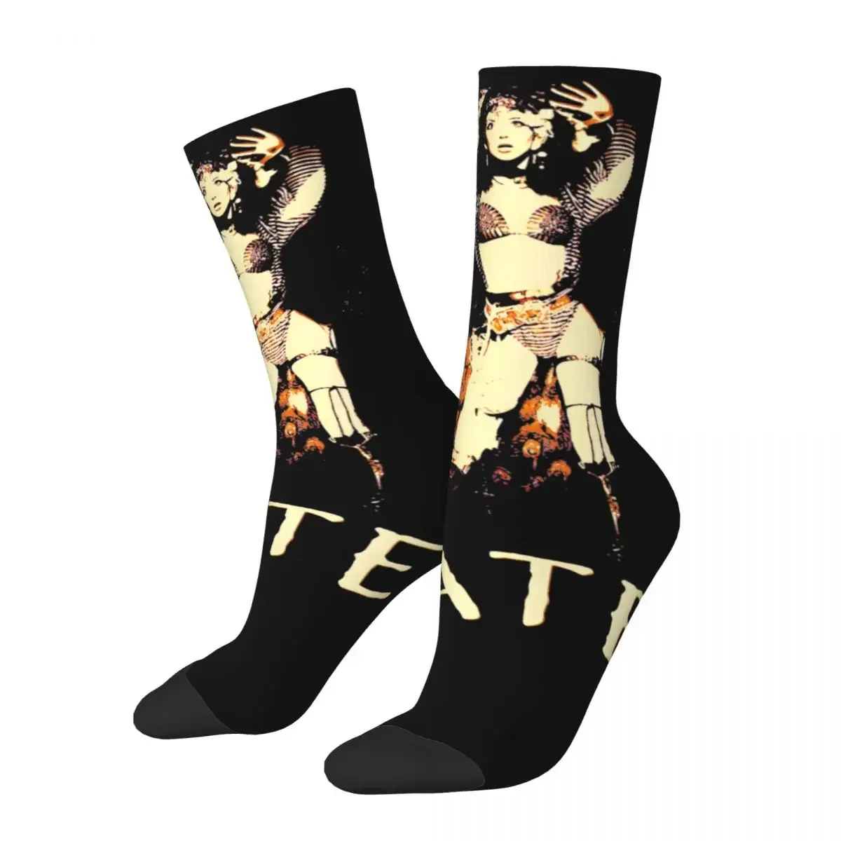 Happy Funny Unisex Socks Kate Too Bjork Music Merchandise Super Soft Graphic Dress Socks Spring Autumn Winter