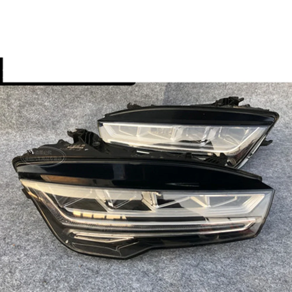 For Audi A7 Car LED Headlight Assembly DRL Daytime Running Light car accessories accesorios para auto