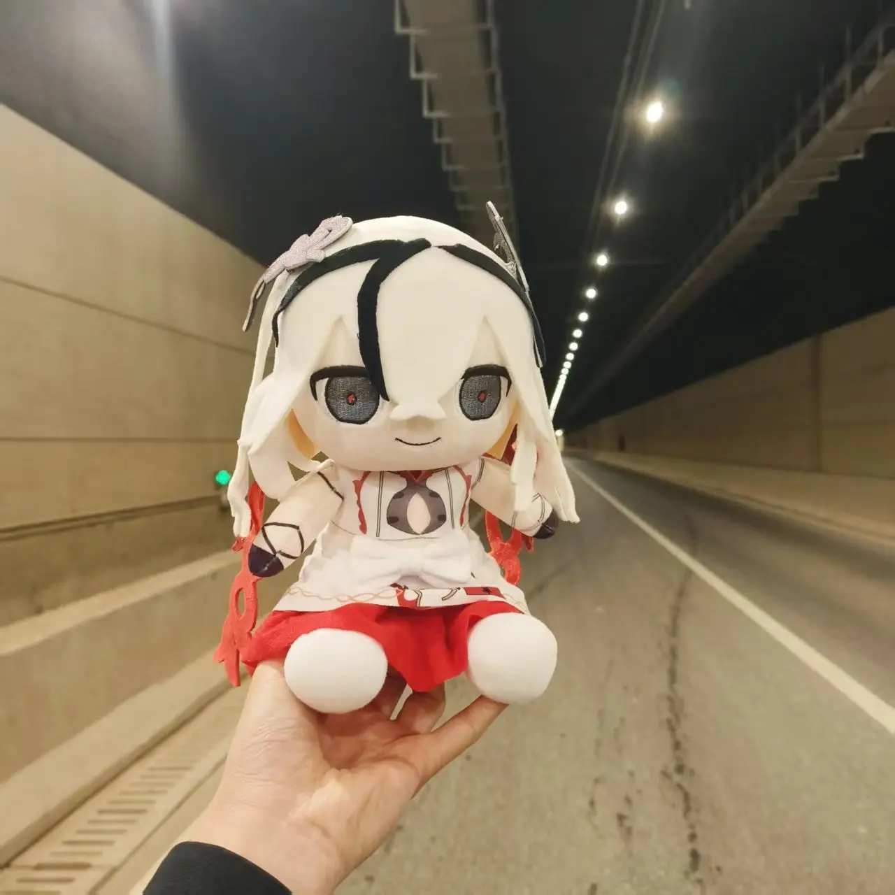 

Wuthering Waves Camellya Cute Cotton Doll Girl Stuffed Toys Student Plush Doll Adorable Delicacy Furry Ears Xmas Gift