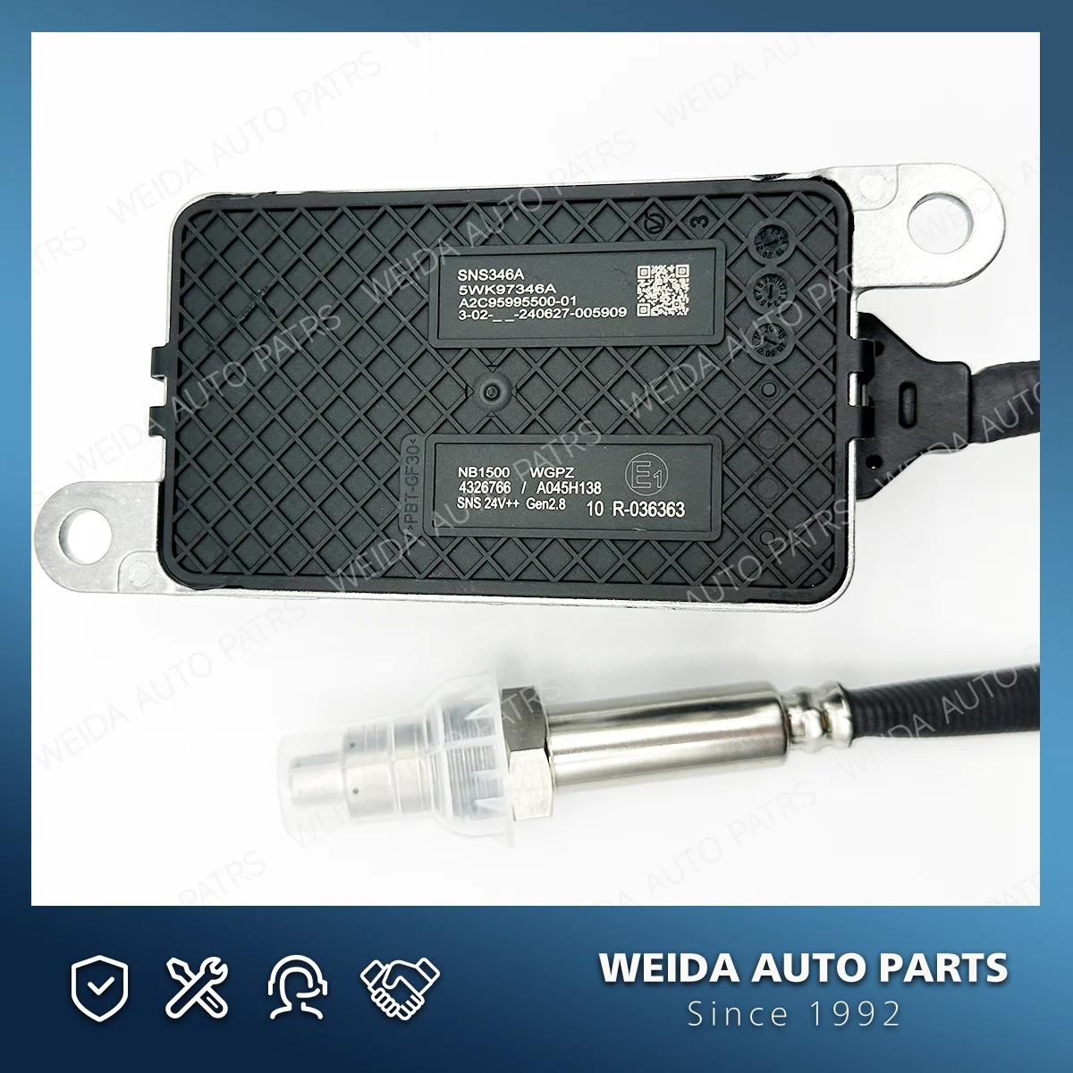 Car Nox Sensor Nitrogen Oxide Sensor For Komatsu 4326766 5WK97346A High Quality Car Accessories