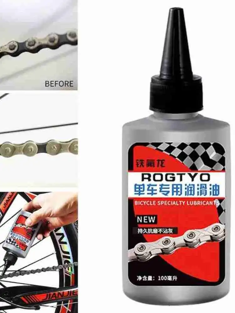 AliExpress NONE Bike Chain Oil 100ml Lubricant Universal Bicycle Maintenance Fluid Road Mountain Cycling Accessories Chains Bike Parts Lube